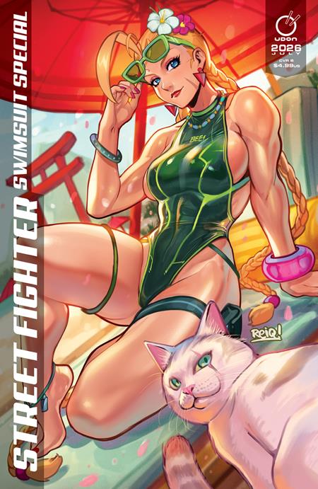 2026 STREET FIGHTER SWIMSUIT SPECIAL #1 ONE SHOT CVR B REIQ CAT VAR