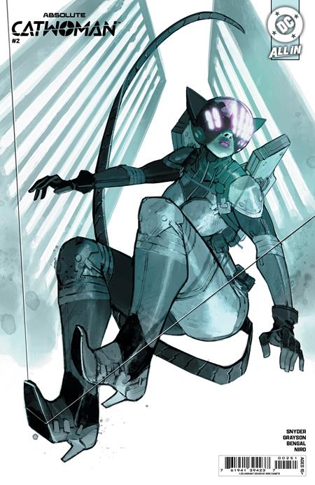 ABSOLUTE CATWOMAN #2 CVR E INC 1:25 ERIC CANETE CARD STOCK VAR (OF 6)