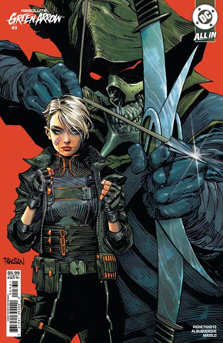 ABSOLUTE GREEN ARROW #3 CVR C DAN PANOSIAN CARD STOCK VAR OF 6