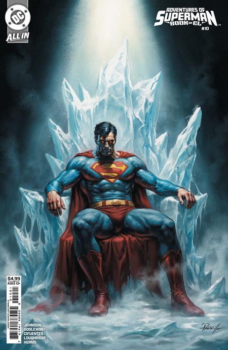 ADVENTURES OF SUPERMAN BOOK OF EL #10 CVR B LUCIO PARRILLO CARD STOCK VAR OF 12