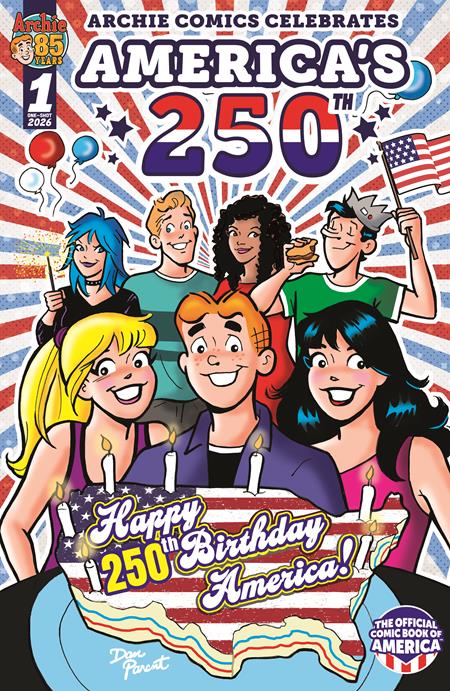 ARCHIE COMICS CELEBRATES AMERICAS 250TH ONE SHOT CVR A DAN PARENT
