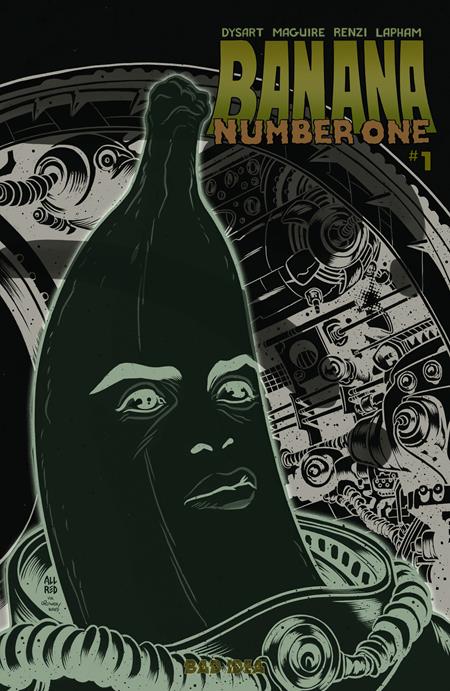 BANANA NUMBER ONE #1 ONE SHOT CVR E MICHAEL ALLRED GLOW IN THE DARK VAR