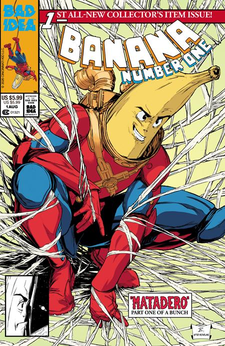 BANANA NUMBER ONE #1 ONE SHOT CVR F INC 1:20 RAYMOND GAY HOMAGE VAR
