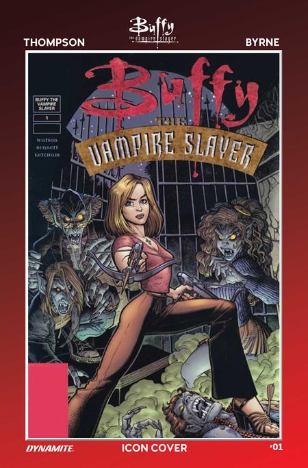 BUFFY THE VAMPIRE SLAYER #1 CVR M INC 1:10 ARTHUR ADAMS ICON FOIL VAR