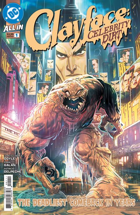 CLAYFACE CELEBRITY DIRT #1 CVR A FRAN GALAN (OF 6)