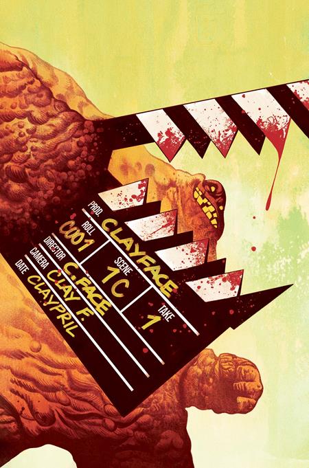CLAYFACE CELEBRITY DIRT #1 CVR B MIKE DEL MUNDO CARD STOCK VAR (OF 6)