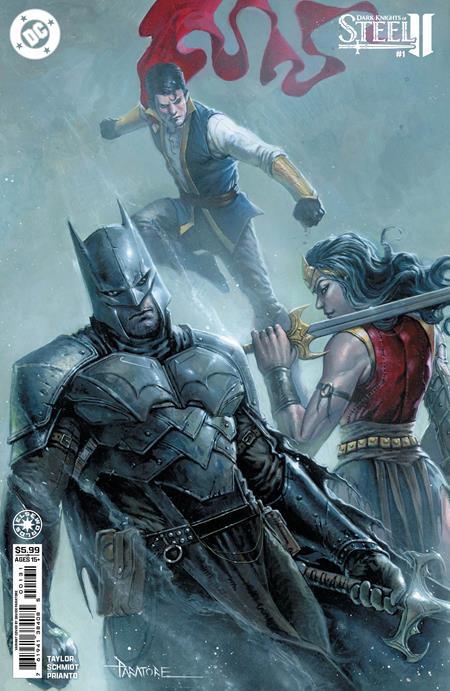 DARK KNIGHTS OF STEEL II #1 CVR C DAVIDE PARATORE CARD STOCK VAR OF 12