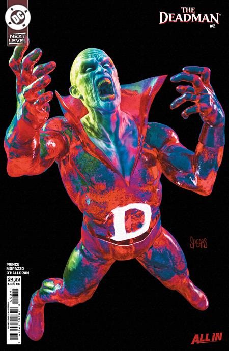 DEADMAN #2 CVR D MARK SPEARS CARD STOCK VAR OF 6