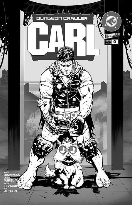 DUNGEON CRAWLER CARL SPECIAL EDITION #0 CVR B NATHAN GOODEN ABSOLUTE BATMAN HOMAGE B&W VAR
