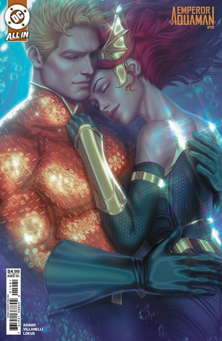 EMPEROR AQUAMAN #19 CVR B ARIEL DIAZ CARD STOCK VAR