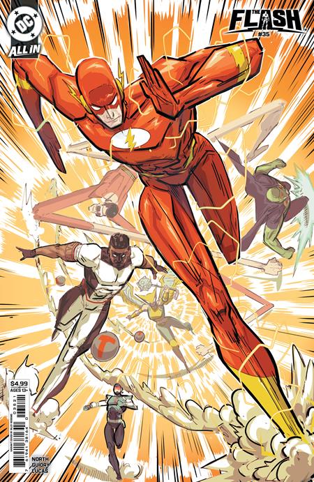 FLASH #35 CVR B RILEY ROSSMO CARD STOCK VAR