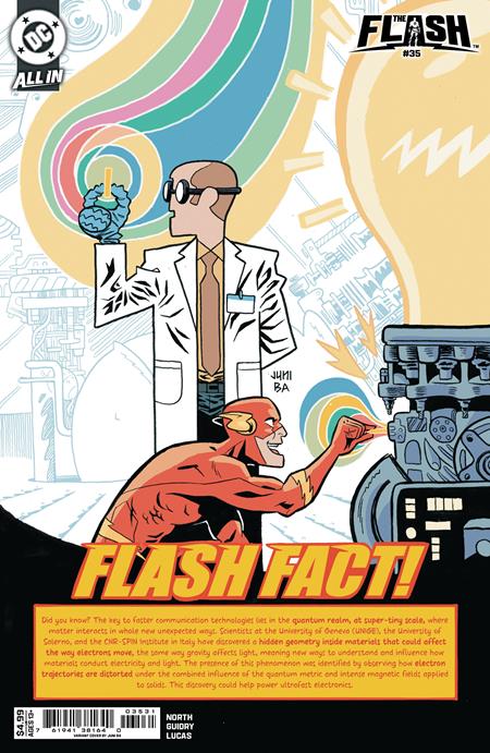 FLASH #35 CVR C JUNI BA CARD STOCK VAR