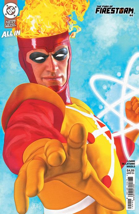 FURY OF FIRESTORM #4 CVR E MARK SPEARS CARD STOCK VAR (OF 8)