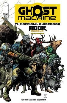 GHOST MACHINE THE OFFICIAL GUIDEBOOK #4 CVR A GARY FRANK AND BRAD ANDERSON WRAPAROUND OF 5