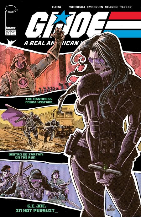 GI JOE A REAL AMERICAN HERO #117 HAMA FILES EDITION CVR B CHRIS MOONEYHAM VAR