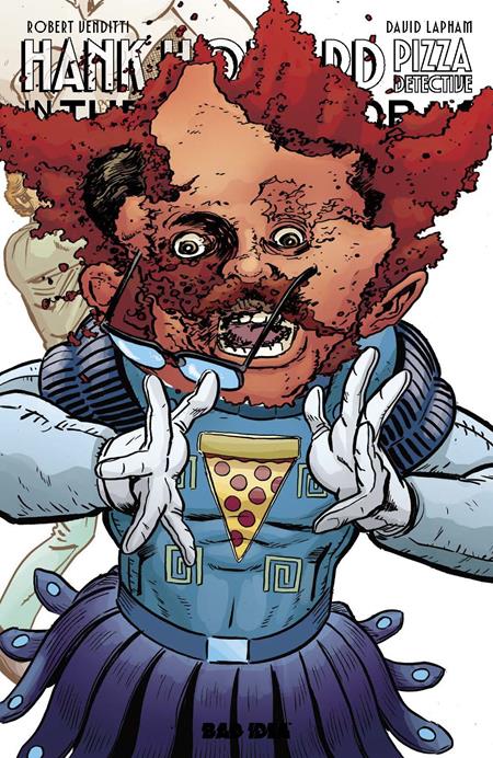 HANK HOWARD, PIZZA DETECTIVE THE INSIDE JOB #1 ONE SHOT CVR B DAVID LAPHAM CRONENBERG HOMAGE VAR