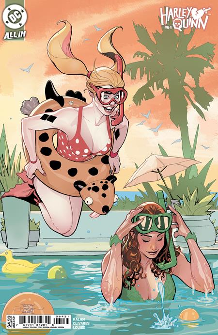 HARLEY QUINN #64 CVR C TERRY DODSON AND RACHEL DODSON CARD STOCK VAR
