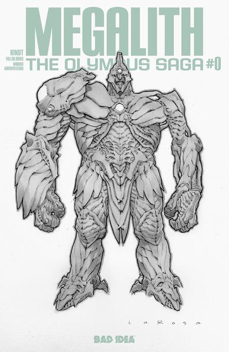 OLYMPUS SAGA MEGALITH #0 CVR E INC 1:20 LEWIS LAROSA BW VAR (OF 4)