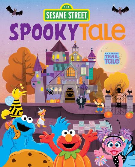 SESAME STREET SPOOKYTALE HC A HALLOWEEN VISIT TO COUNTS CASTLE AN ABRAMS TRAIL TALE