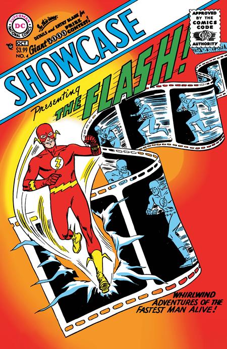 SHOWCASE #4 FACSIMILE EDITION CVR A CARMINE INFANTINO