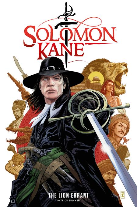 SOLOMON KANE THE LION ERRANT #1 CVR F PATCH ZIRCHER FOIL VAR (OF 4)