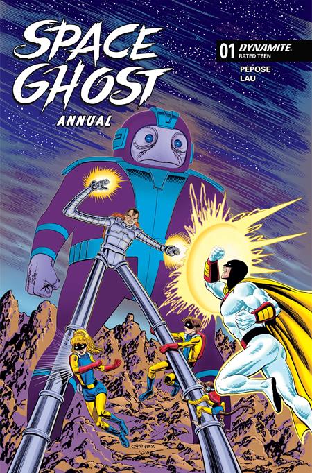 SPACE GHOST ANNUAL #1 ONE SHOT CVR D JERRY ORDWAY VAR