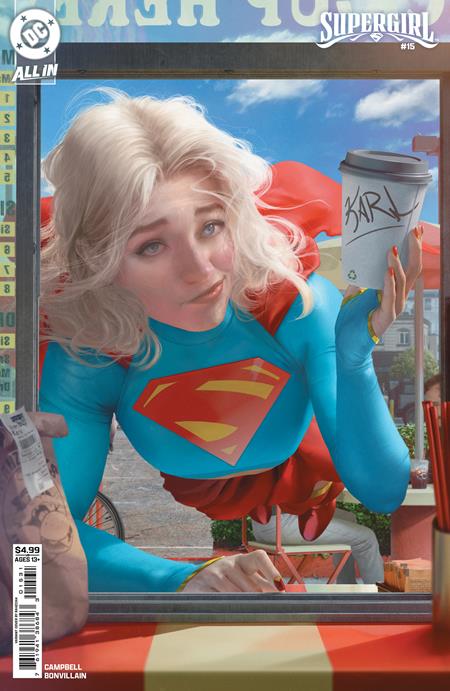 SUPERGIRL #15 CVR C RAHZZAH CARD STOCK VAR THE REIGN OF THE SUPERBOYS