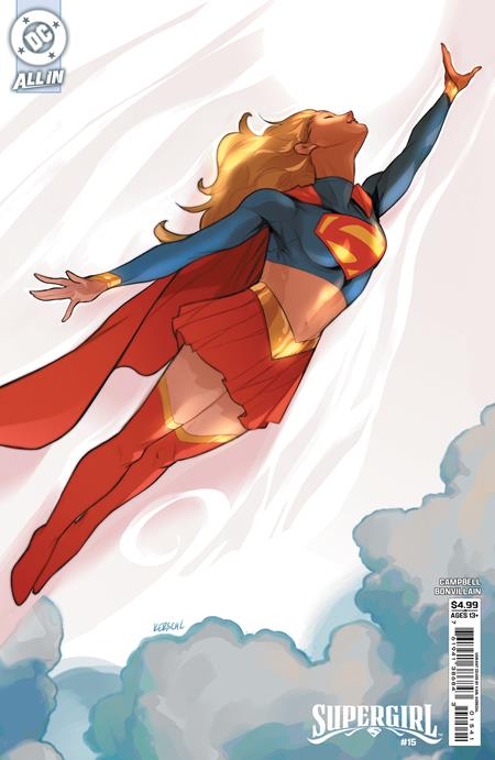SUPERGIRL #15 CVR D KARL KERSCHL CARD STOCK VAR THE REIGN OF THE SUPERBOYS