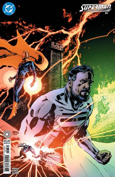 SUPERMAN FATHER OF TOMORROW #3 CVR B GABRIEL HARDMAN CARD STOCK VAR OF 6