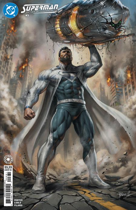 SUPERMAN FATHER OF TOMORROW #3 CVR C LUCIO PARRILLO CARD STOCK VAR OF 6