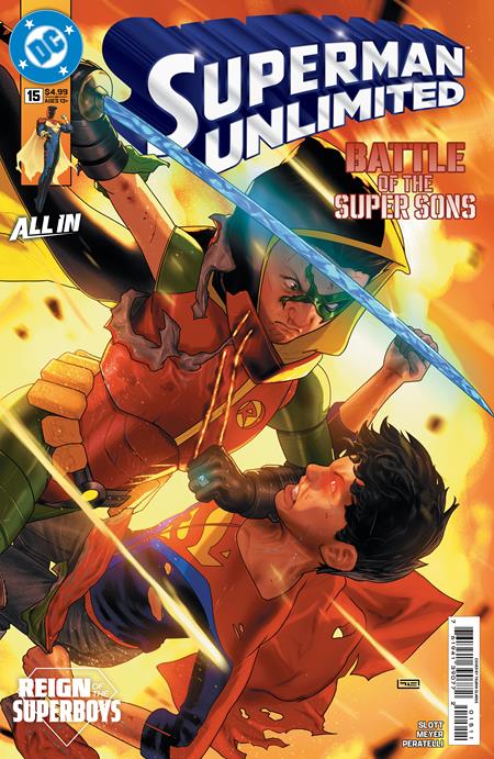 SUPERMAN UNLIMITED #15 CVR A TAURIN CLARKE THE REIGN OF THE SUPERBOYS