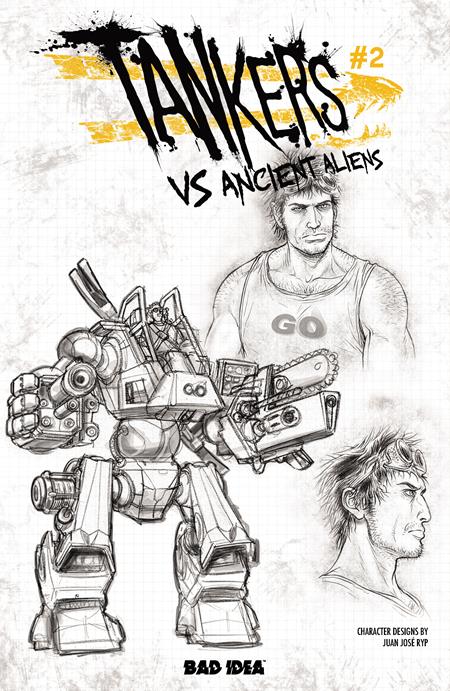 TANKERS VS ANCIENT ALIENS #2 CVR D INC 1: 20 JUAN JOSE RYP DESIGN VAR (OF 4)