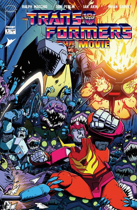 TRANSFORMERS THE MOVIE 40TH ANNIVERSARY EDITION #2 CVR A NICK ROCHE AND JOSH BURCHAM OF 3