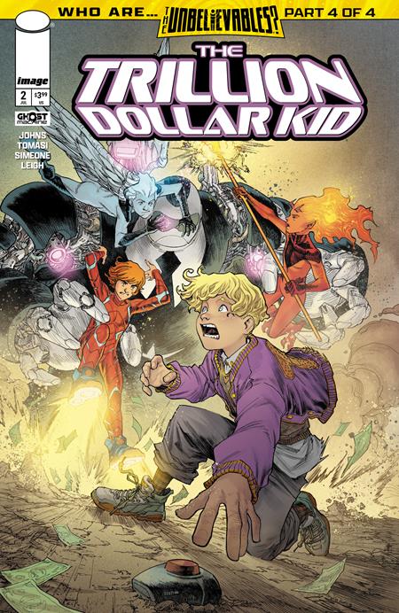 TRILLION DOLLAR KID #2 CVR A FRANCIS MANAPUL OF 2