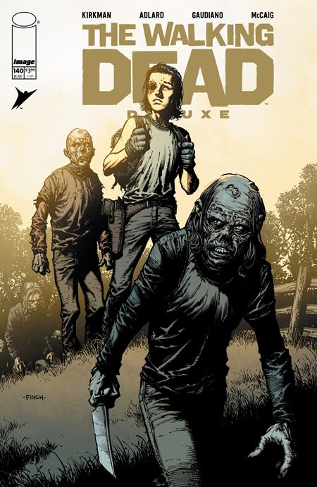 WALKING DEAD DELUXE #140 CVR A DAVID FINCH AND DAVE MCCAIG