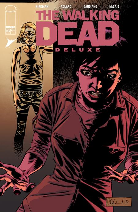 WALKING DEAD DELUXE #140 CVR B CHARLIE ADLARD AND DAVE MCCAIG VAR