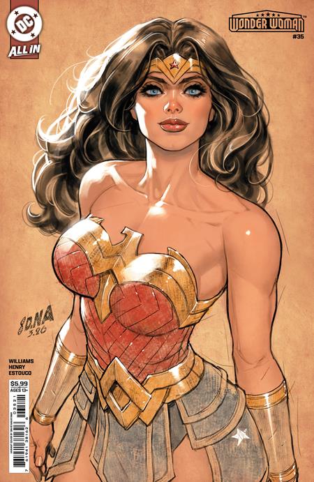 WONDER WOMAN #35 CVR B DAVID NAKAYAMA CARD STOCK VAR