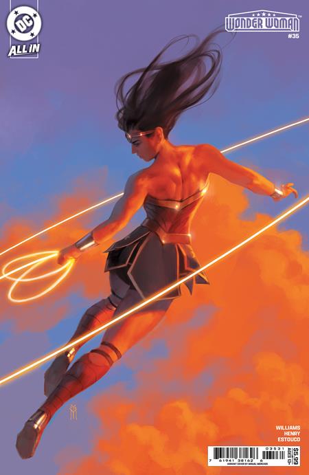 WONDER WOMAN #35 CVR C MIGUEL MERCADO CARD STOCK VAR