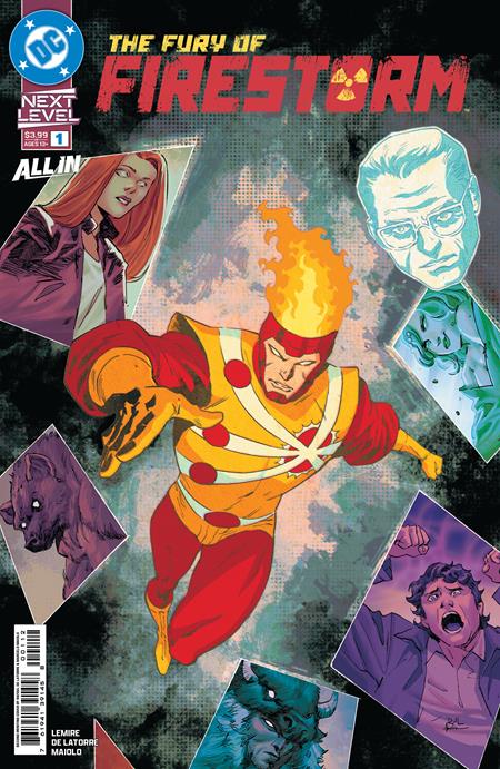FURY OF FIRESTORM #1 SECOND PRINTING CVR A RAFAEL DE LATORRE OF 6