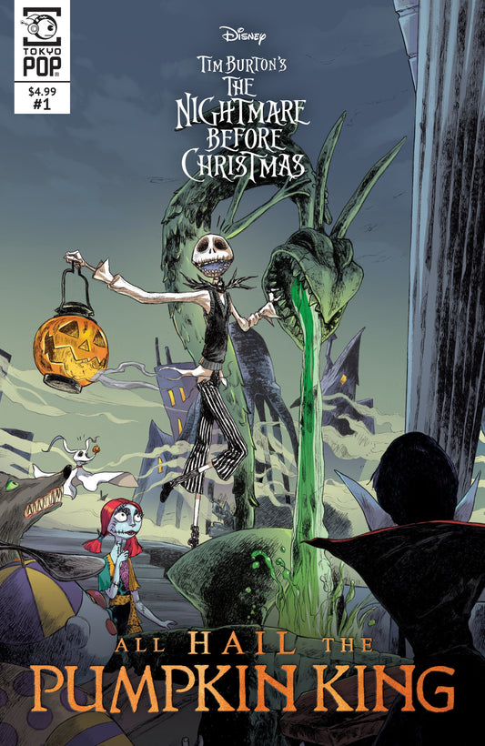 DISNEY TIM BURTONS THE NIGHTMARE BEFORE CHRISTMAS ALL HAIL THE PUMPKIN KING ISSUE #1 CVR A