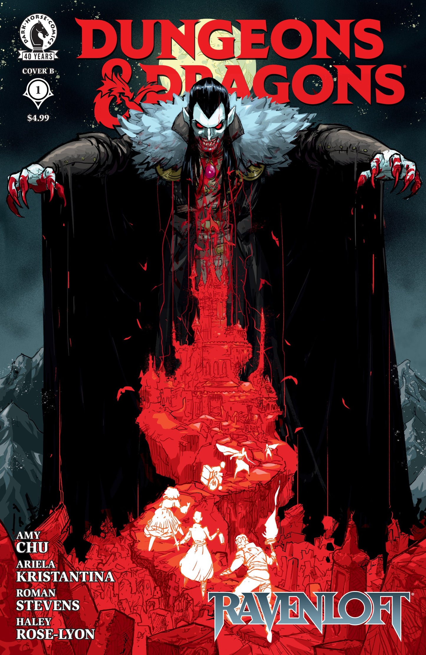DUNGEONS AND DRAGONS RAVENLOFT #1 CVR B 1:20 RILEY ROSSMO 1:20 INCV