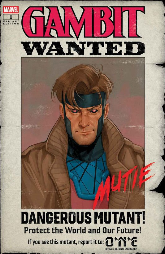 GAMBIT WANTED #1 PHIL NOTO WANTED VAR B CVR F