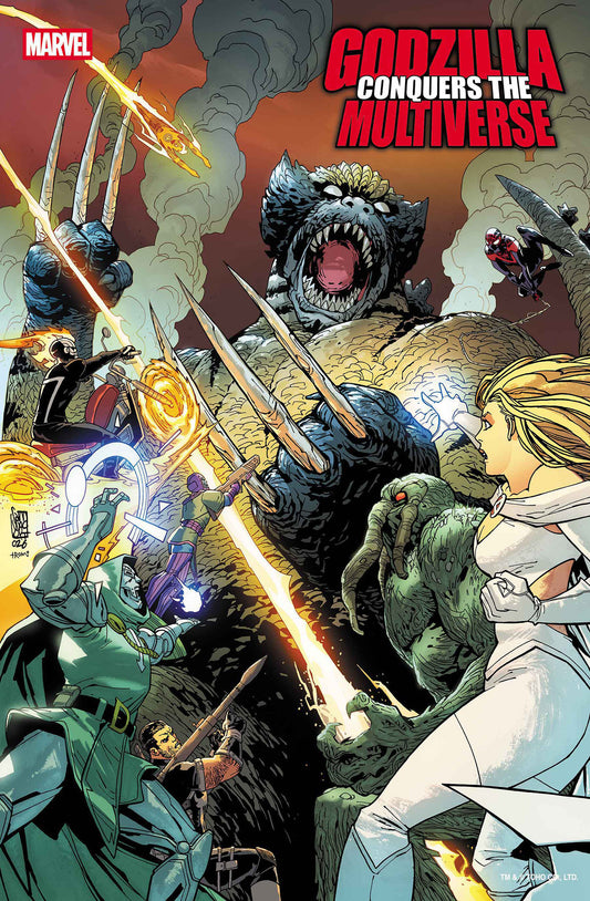 GODZILLA CONQUERS THE MULTIVERSE #1 GIUSEPPE CAMUNCOLI VAR CVR D