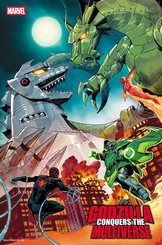 GODZILLA CONQUERS THE MULTIVERSE #1 JUAN FRIGERI FOIL VAR CVR B