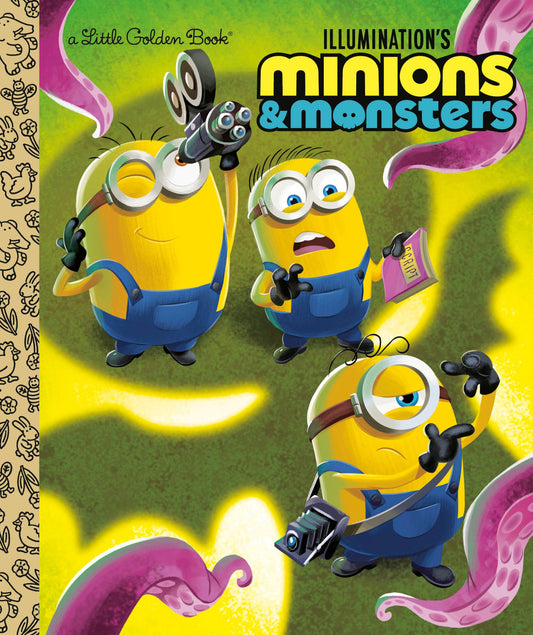 ILLUMINATIONS MINIONS AND MONSTERS LITTLE GOLDEN BOOK HC