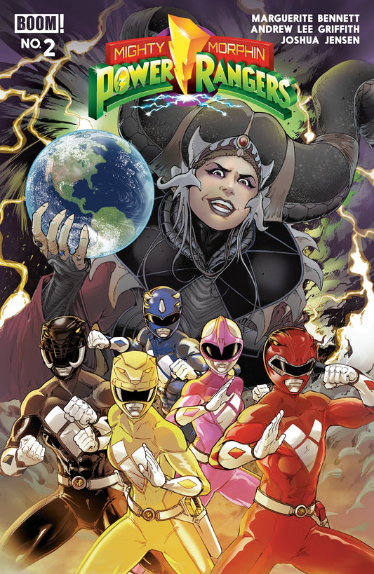 MIGHTY MORPHIN POWER RANGERS 2026 #2 B VAR DRESSED GRIFFITH CVR B