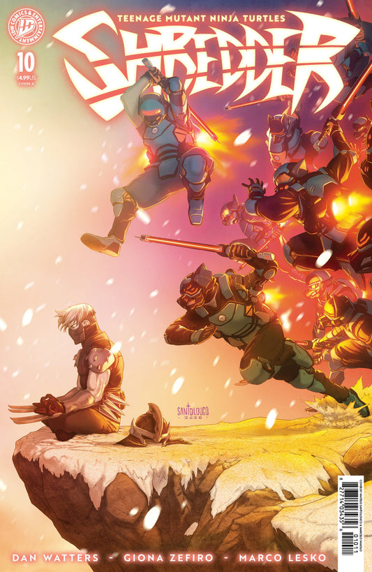 TEENAGE MUTANT NINJA TURTLES SHREDDER #10 COVER A SANTOLOUCO CVR A