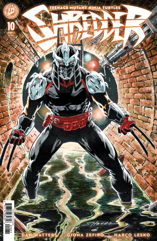 TEENAGE MUTANT NINJA TURTLES SHREDDER #10 VAR C HANNA CVR C