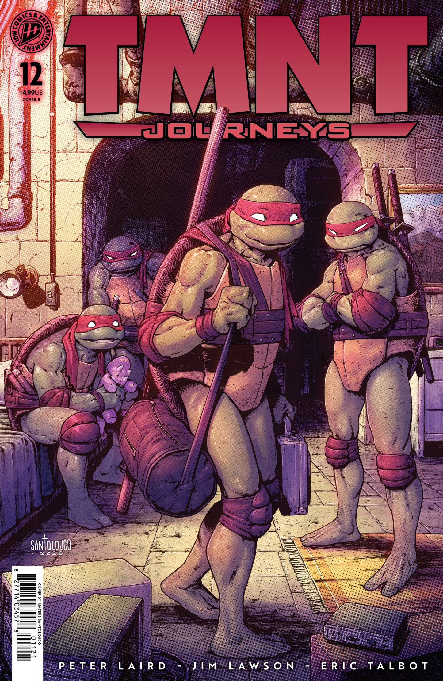 TMNT JOURNEYS #12 VAR B SANTOLOUCO CVR B