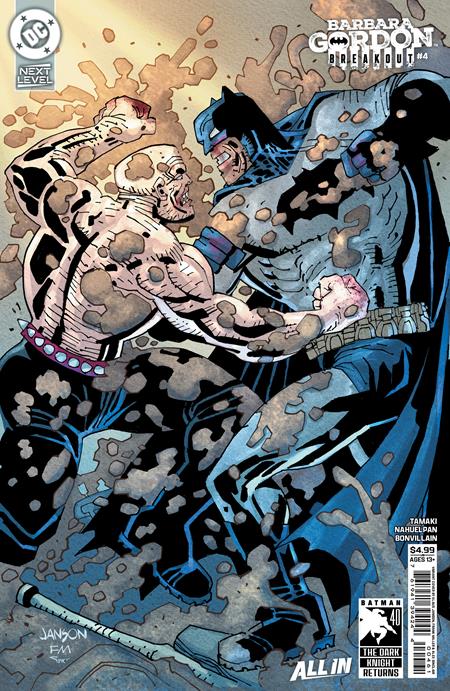 BARBARA GORDON BREAKOUT #4 CVR F KLAUS JANSON AND FRANK MILLER DARK KNIGHT RETURNS 40TH ANNIVERSARY CARD STOCK VAR